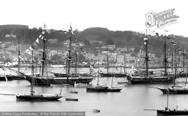Photo of Dartmouth, Dartmouth Regatta 1886