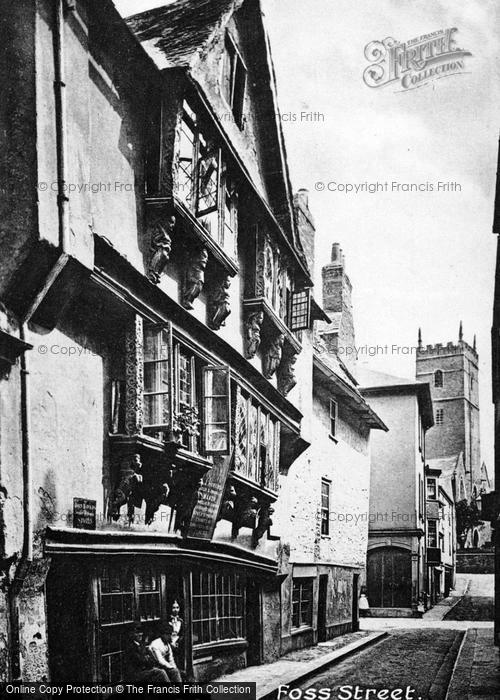 Photo of Dartmouth, Foss Street c.1900