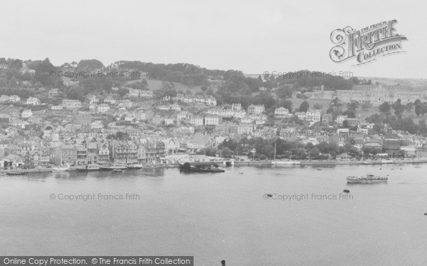 Photo of Dartmouth, From Kingswear 1957