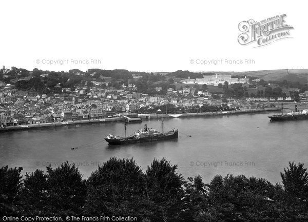 Photo of Dartmouth, From River 1918