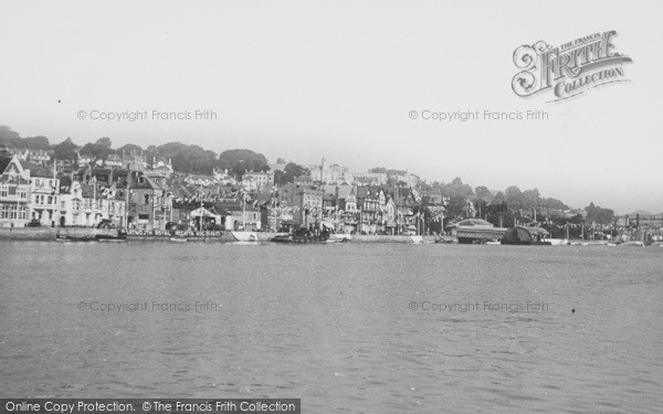 Photo of Dartmouth, From The Ferry 1949