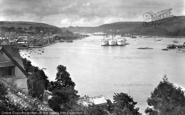 Photo of Dartmouth, From Warfleet Road 1934