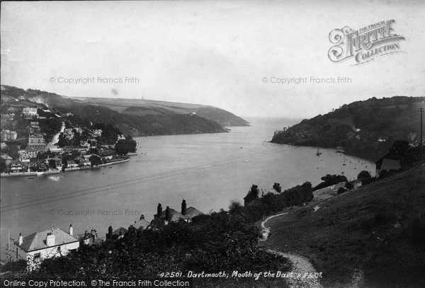 Photo of Dartmouth, Mouth Of The Dart 1898