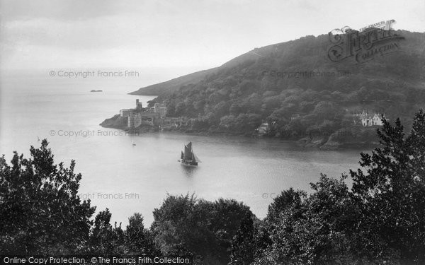 Photo of Dartmouth, Mouth Of The Dart And Dartmouth Castle 1918