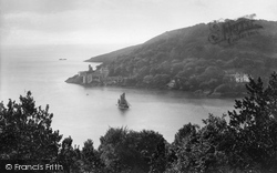 Mouth Of The Dart And Dartmouth Castle 1918, Dartmouth