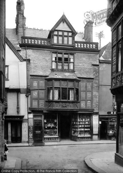 Photo of Dartmouth, Mr Cranford's Shop 1918