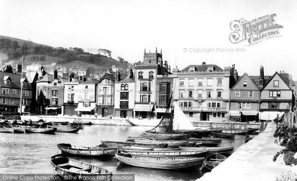 Photo of Dartmouth, New Quay 1890