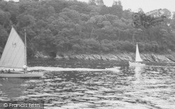 Sailing On The River Dart 1967, Dartmouth