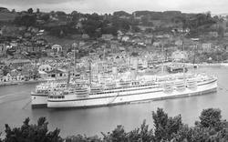 Ships In The River Dart 1931, Dartmouth