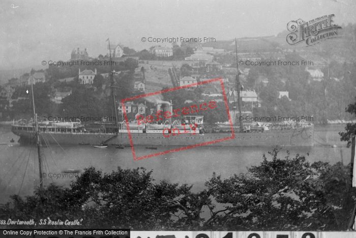 Photo of Dartmouth, Ss Roslin Castle 1889