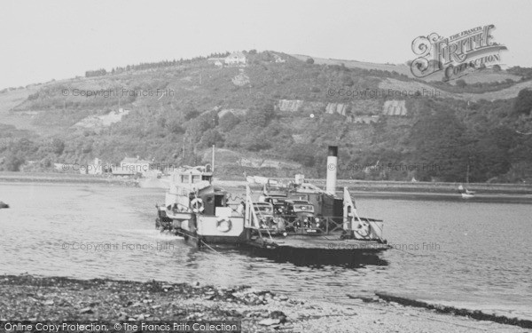 Photo of Dartmouth, The Floating Bridge c.1950