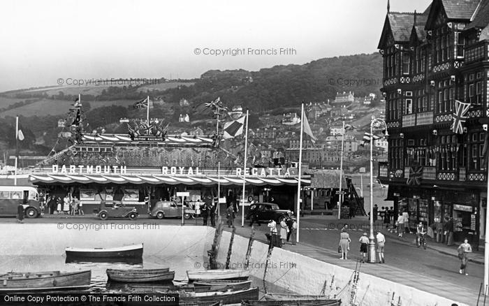 Photo of Dartmouth, The Inner Harbour c.1950