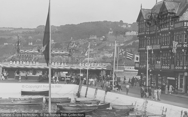 Photo of Dartmouth, The Inner Harbour c.1955
