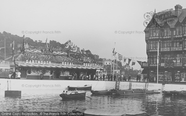 Photo of Dartmouth, The Inner Harbour c.1955