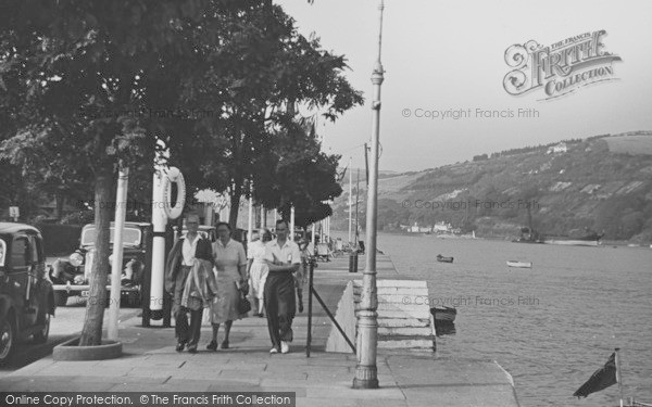 Photo of Dartmouth, The Promenade c.1950