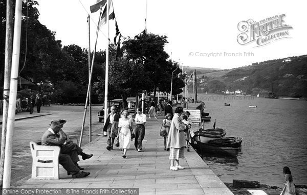 Photo of Dartmouth, The Promenade c.1950