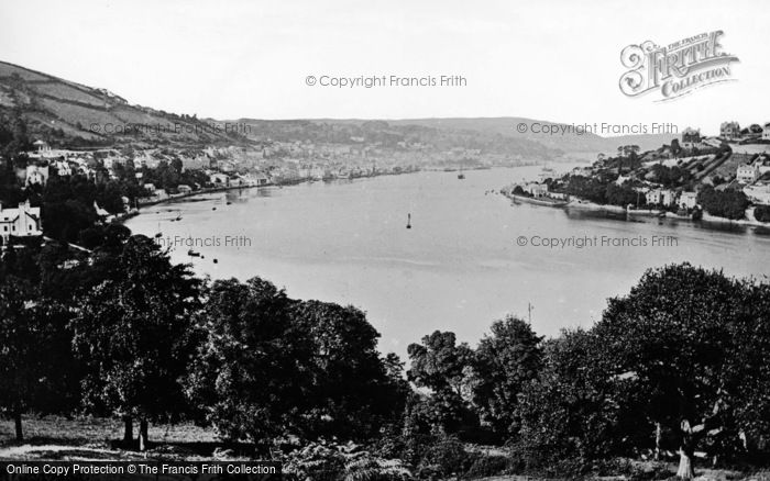 Photo of Dartmouth, The River Dart c.1875
