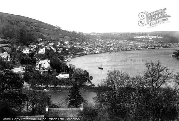 Photo of Dartmouth, Town And River 1903