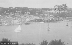 Town From River c.1890, Dartmouth