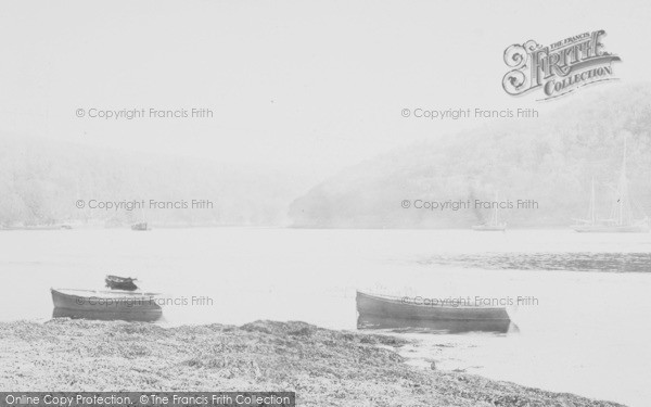 Photo of Dartmouth, View On The Dart c.1890
