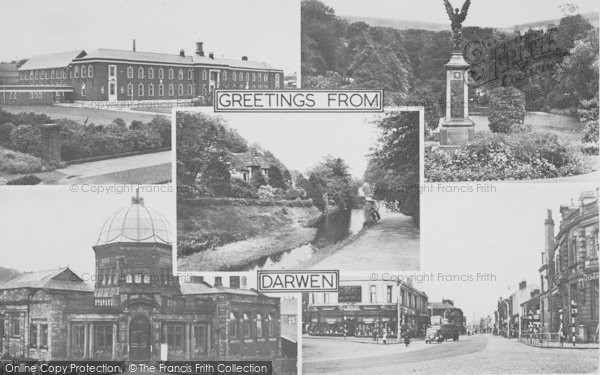 Photo of Darwen, Composite c.1955