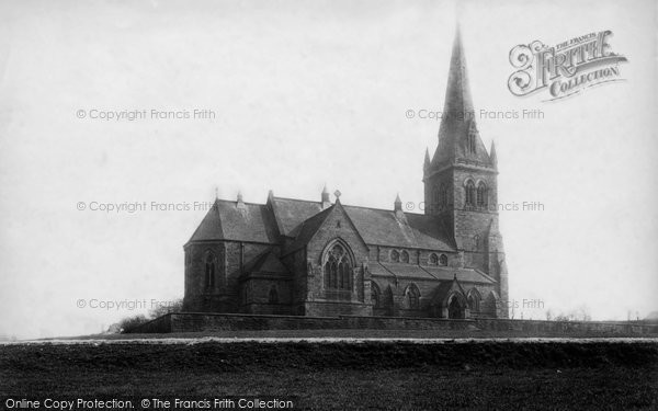Photo of Darwen, St John's Church 1896