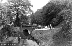 Sunnyhurst Wood, Huntington Bridge c.1950, Darwen