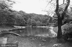 Sunnyhurst Wood, Paddling Pool c.1950, Darwen