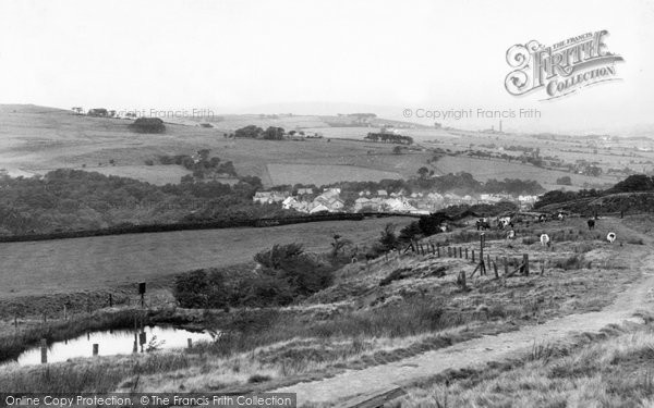 Photo of Darwen, The Moor And Sunnyhurst Wood c.1955
