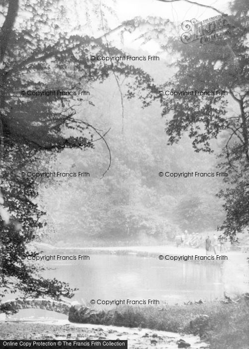 Photo of Darwen, The Wading Pond, Sunnyhurst Wood c.1935