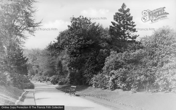 Photo of Darwen, Whitehall Park c.1935