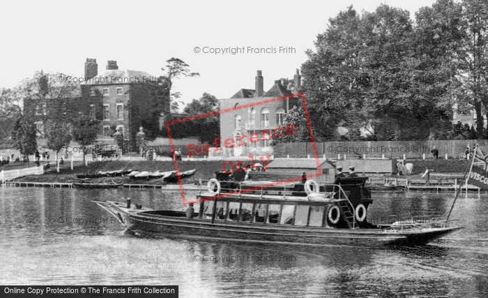 Photo of Datchet, Boat On The Thames 1905