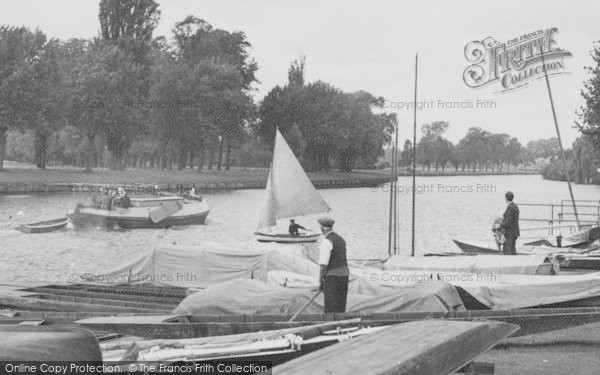 Photo of Datchet, Boats On The Thames c.1950