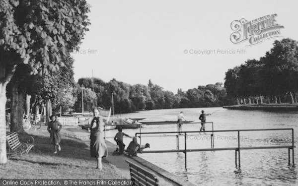 Photo of Datchet, By The Riverside c.1950