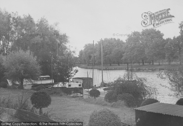 Photo of Datchet, River Front c.1950