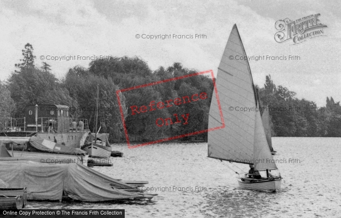 Photo of Datchet, Sailing On The Thames c.1950