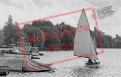 Sailing On The Thames c.1950, Datchet