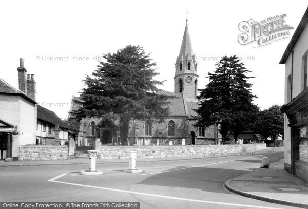 Photo of Datchet, St Mary's Church c.1955