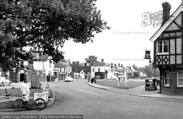 Photo of Datchet, The Green And Manor Hotel 1950