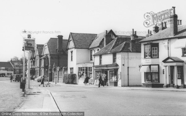 Photo of Datchet, The Grocery And Wine Stores, The Green c.1965
