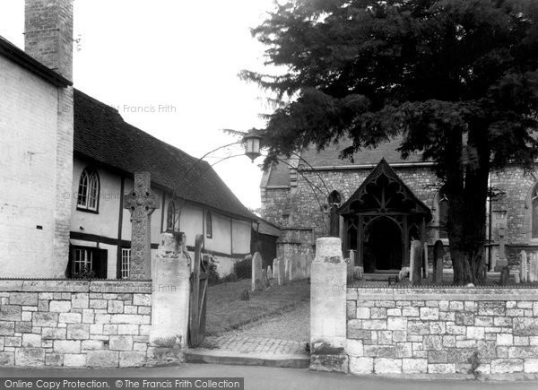 Photo of Datchet, The Lychgate And Church Porch c.1955