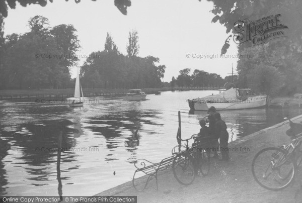 Photo of Datchet, The River c.1950