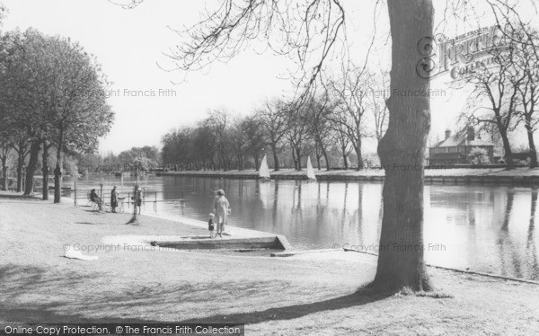 Photo of Datchet, The River c.1965