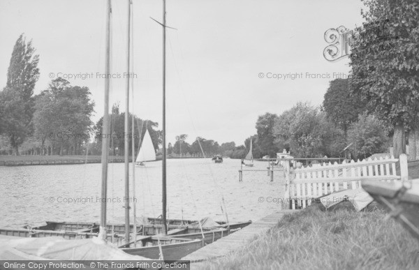 Photo of Datchet, The Thames c.1950