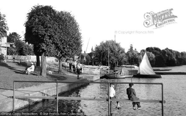 Photo of Datchet, The Thames c.1950