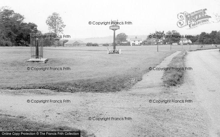 Photo of Datchworth, Best Kept Village Sign And Whipping Post c.1965