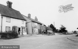 The Post Office And The Plough c.1965, Datchworth