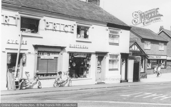 Photo of Davenham, Bert Price's Shop c.1965