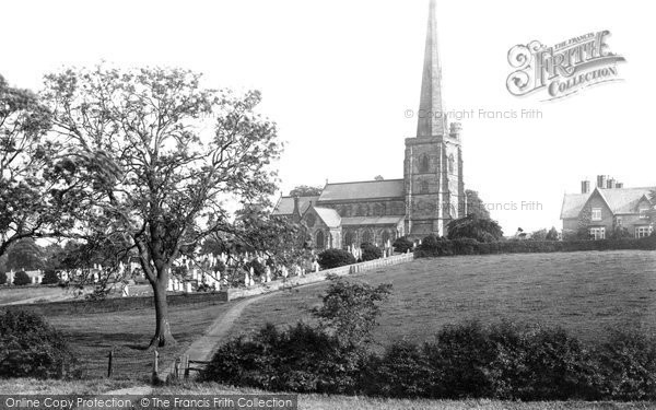 Photo of Davenham, St Wilfrid's Church 1898