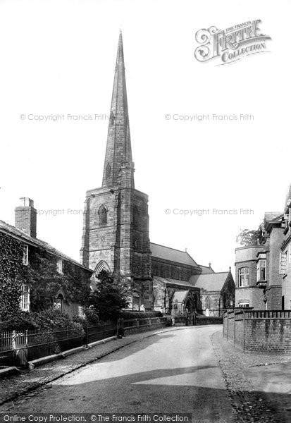 Photo of Davenham, St Wilfrid's Church From The South West 1898